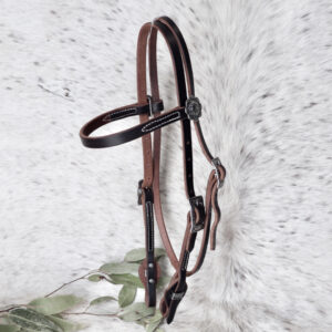 browband bridle with jeremiah watt hardware