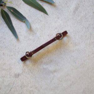 professionals choice burgundy curb strap